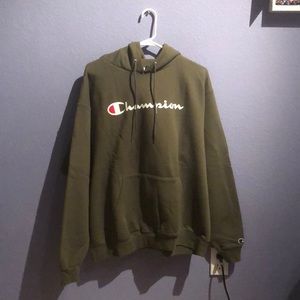 Champion Script logo hoodie